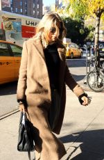 SIENNA MILLER Out in New York 10/31/2017