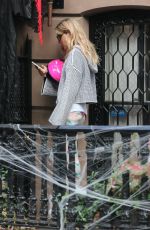 SIENNA MILLER Out in New York 11/02/2017