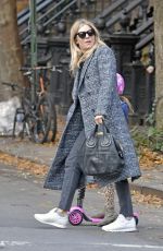SIENNA MILLER Out in New York 11/27/2017