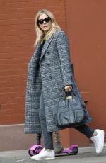 SIENNA MILLER Out in New York 11/27/2017