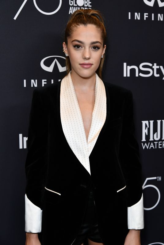 SISTINE ROSE STALLONE at HFPA & Instyle Celebrate 75th Anniversary of the Golden Globes in Los Angeles 11/15/2017