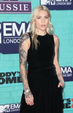 SKYLAR GREY at 2017 MTV Europe Music Awards in London 11/12/2017
