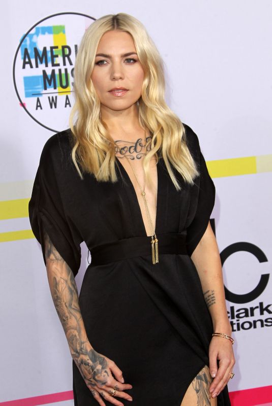 SKYLAR GREY at American Music Awards 2017 at Microsoft Theater in Los Angeles 11/19/2017