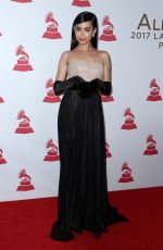 SOFIA CARSON at 2017 Latin Recording Academy Person of the Year Awards in Las Vegas 11/15/2017