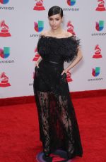 SOFIA CARSON at Latin Grammy Awards 2017 in Las Vegas 11/16/2017