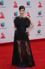SOFIA CARSON at Latin Grammy Awards 2017 in Las Vegas 11/16/2017