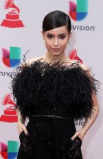 SOFIA CARSON at Latin Grammy Awards 2017 in Las Vegas 11/16/2017