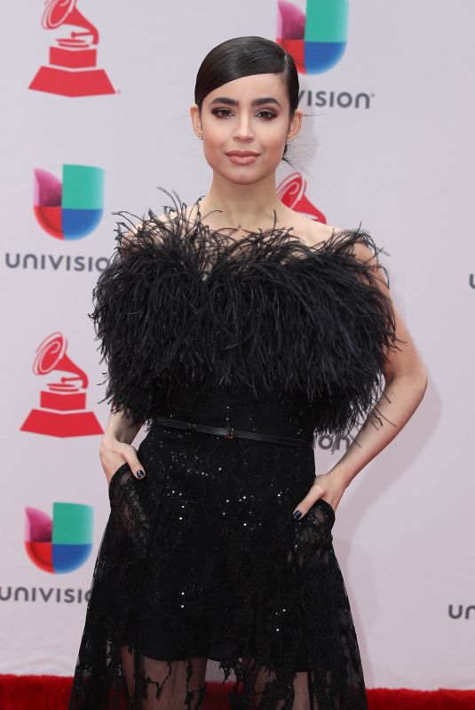 SOFIA CARSON at Latin Grammy Awards 2017 in Las Vegas 11/16/2017