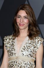SOFIA COPPOLA at AMPAS 9th Annual Governors Awards in Hollywood 11/11/2017