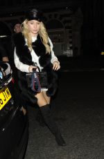 SOFIA RICHIE and LOTTIE MOSS at C Restaruant in London 11/14/2017