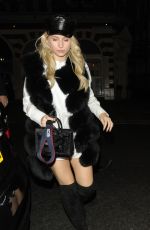 SOFIA RICHIE and LOTTIE MOSS at C Restaruant in London 11/14/2017
