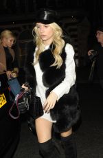 SOFIA RICHIE and LOTTIE MOSS at C Restaruant in London 11/14/2017