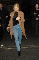 SOFIA RICHIE and LOTTIE MOSS at C Restaruant in London 11/14/2017