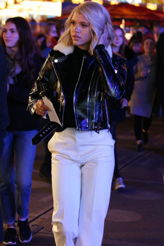 SOFIA RICHIE at Winter Wonderland at Hyde Park in London 11/16/2017