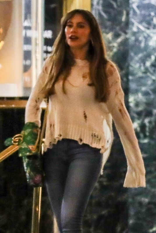 SOFIA VERGARA at Saks Fifth Avenue in Beverly Hills 11/04/2017