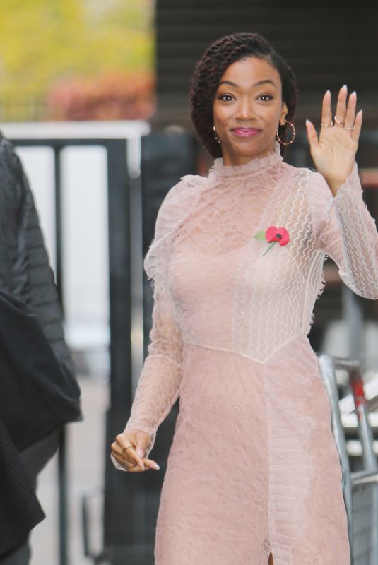 SONEQUA MARTIN GREEN at ITV Studio in London 11/07/2017