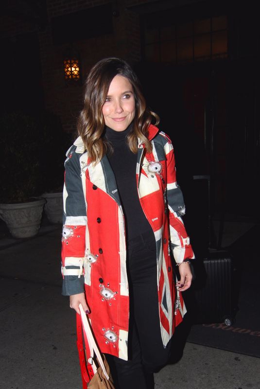 SOPHIA BUSH Night Out in New York 11/28/2017