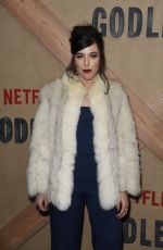 SOPHIA SILVER at Godless Series Premiere in New York 11/19/2017