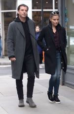 SOPHIA THOMALLA Out and About in London 11/24/2017