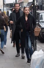 SOPHIA THOMALLA Out and About in London 11/24/2017