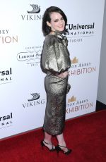 SOPHIE MCSHERA at Downton Abbey: The Exhibition in New York 11/17/2017