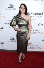 SOPHIE MCSHERA at Downton Abbey: The Exhibition in New York 11/17/2017