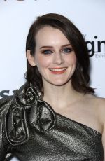 SOPHIE MCSHERA at Downton Abbey: The Exhibition in New York 11/17/2017