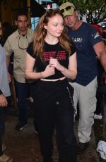 SOPHIE TURNER Out in Vila Madalena in Sao Paulo 11/21/2017