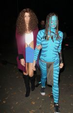 STACEY SALOMON at Jonathan Ross Halloween Party in London 10/31/2017