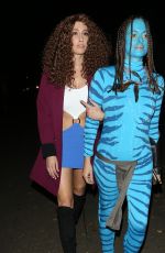 STACEY SALOMON at Jonathan Ross Halloween Party in London 10/31/2017