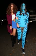 STACEY SALOMON at Jonathan Ross Halloween Party in London 10/31/2017