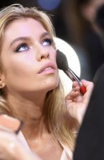 STELLA MAXWELL on the Backstage at 2017 VS Fashion Show in Shanghai 11/20/2017