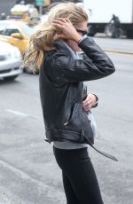 STELLA MAXWELL Out and About in New York 11/14/2017