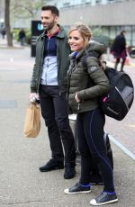 STEPHANIE WARING Leaves ITV Studio in London 11/24/2017