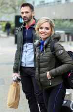 STEPHANIE WARING Leaves ITV Studio in London 11/24/2017