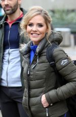 STEPHANIE WARING Leaves ITV Studio in London 11/24/2017
