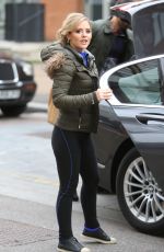STEPHANIE WARING Leaves ITV Studio in London 11/24/2017