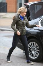 STEPHANIE WARING Leaves ITV Studio in London 11/24/2017