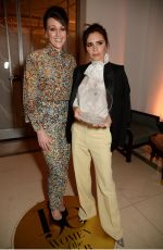 SURANNE JONES and VICTORIA BECKHAM at Harper’s Bazaar Women of the Year Awards in London 11/02/2017