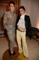 SURANNE JONES and VICTORIA BECKHAM at Harper’s Bazaar Women of the Year Awards in London 11/02/2017