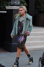 TALLIA STORM Leaves Her Hotel in London 11/12/2017