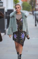 TALLIA STORM Leaves Her Hotel in London 11/12/2017