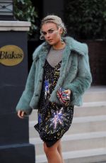 TALLIA STORM Leaves Her Hotel in London 11/12/2017