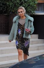 TALLIA STORM Leaves Her Hotel in London 11/12/2017