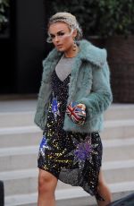 TALLIA STORM Leaves Her Hotel in London 11/12/2017