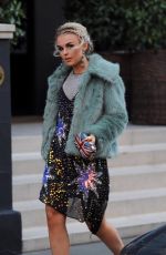 TALLIA STORM Leaves Her Hotel in London 11/12/2017