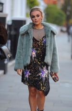 TALLIA STORM Leaves Her Hotel in London 11/12/2017