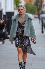 TALLIA STORM Leaves Her Hotel in London 11/12/2017