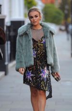 TALLIA STORM Leaves Her Hotel in London 11/12/2017