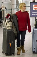TARA LIPINSKI and Todd Kapostasy at Airport in Montreal 11/22/2017